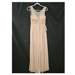 Birdy Grey Ryan Mesh Dress Pale Blush S